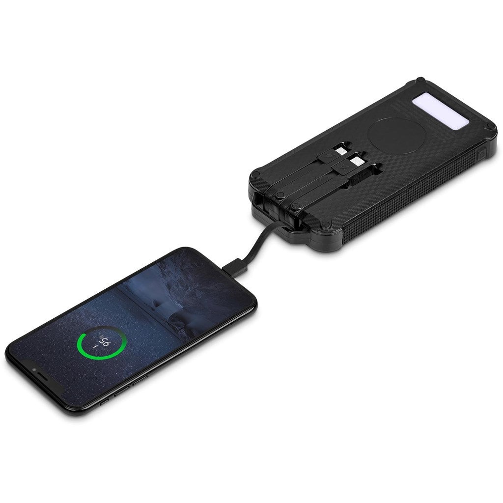 Swiss Cougar Havana Wireless Charging Solar Power Bank - 10 000mAh - Brand your company Logo! Get a quote - Promo Lingo