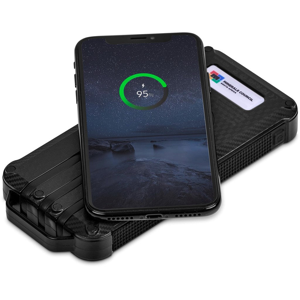 Swiss Cougar Havana Wireless Charging Solar Power Bank - 10 000mAh - Brand your company Logo! Get a quote - Promo Lingo