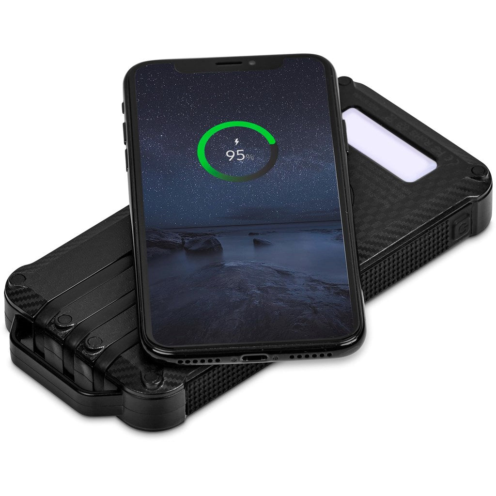Swiss Cougar Havana Wireless Charging Solar Power Bank - 10 000mAh - Brand your company Logo! Get a quote - Promo Lingo
