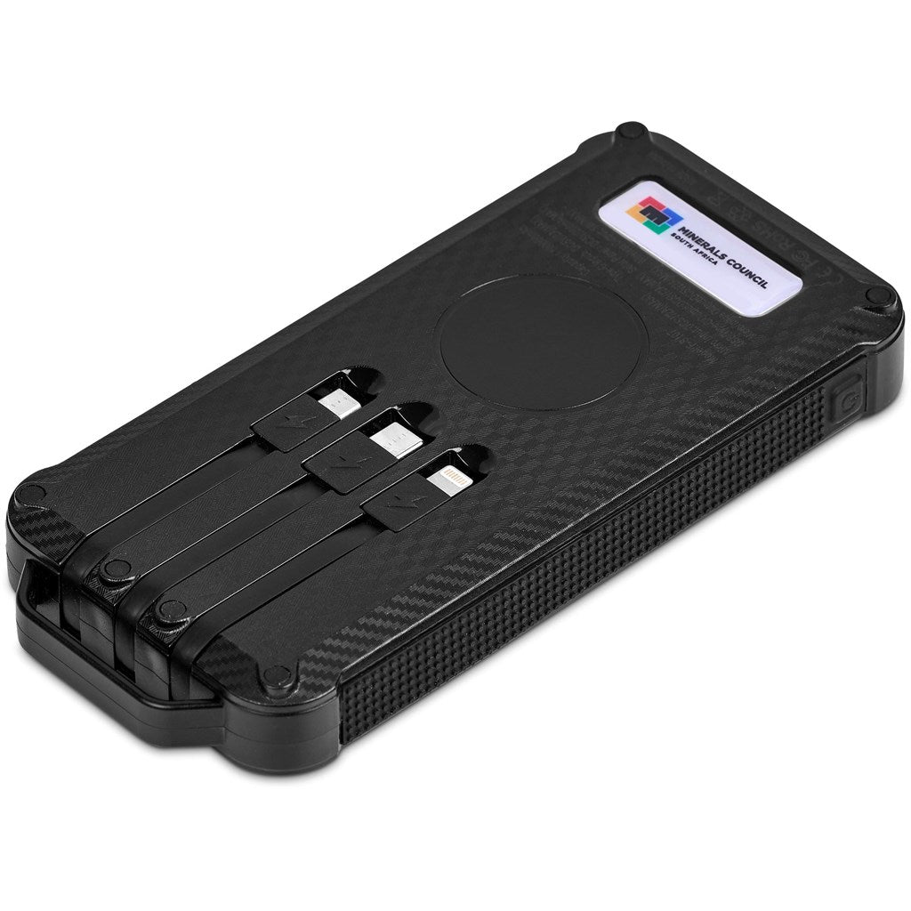 Swiss Cougar Havana Wireless Charging Solar Power Bank - 10 000mAh - Brand your company Logo! Get a quote - Promo Lingo