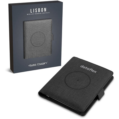 Swiss Cougar Lisbon Wireless Charging Portfolio - Brand your company Logo! Get a quote - Promo Lingo