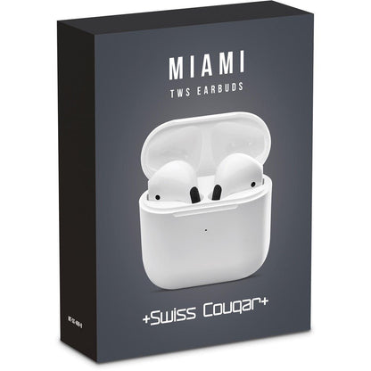 Swiss Cougar Miami TWS Earbuds - Brand your company Logo! Get a quote - Promo Lingo
