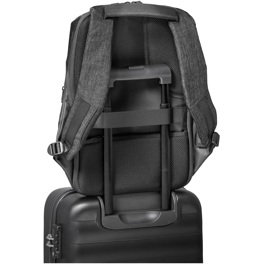 Swiss Cougar Monaco Anti - Theft Laptop Backpack for Travelers - Brand your company Logo! Get a quote - Promo Lingo