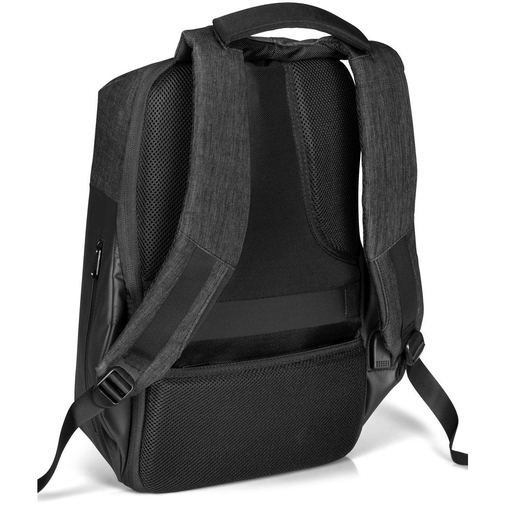 Swiss Cougar Monaco Anti - Theft Laptop Backpack for Travelers - Brand your company Logo! Get a quote - Promo Lingo