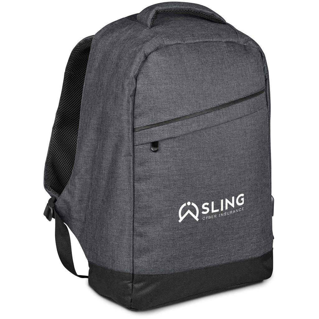 Swiss Cougar Munich Anti - Theft Laptop Backpack for Travelers - Brand your company Logo! Get a quote - Promo Lingo
