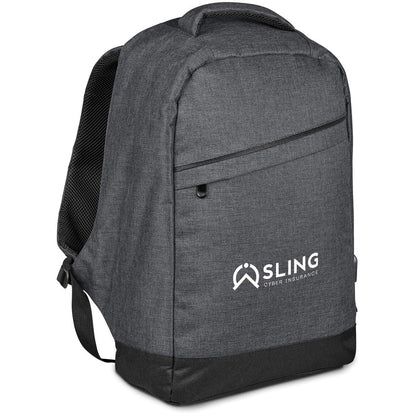Swiss Cougar Munich Anti - Theft Laptop Backpack for Travelers - Brand your company Logo! Get a quote - Promo Lingo