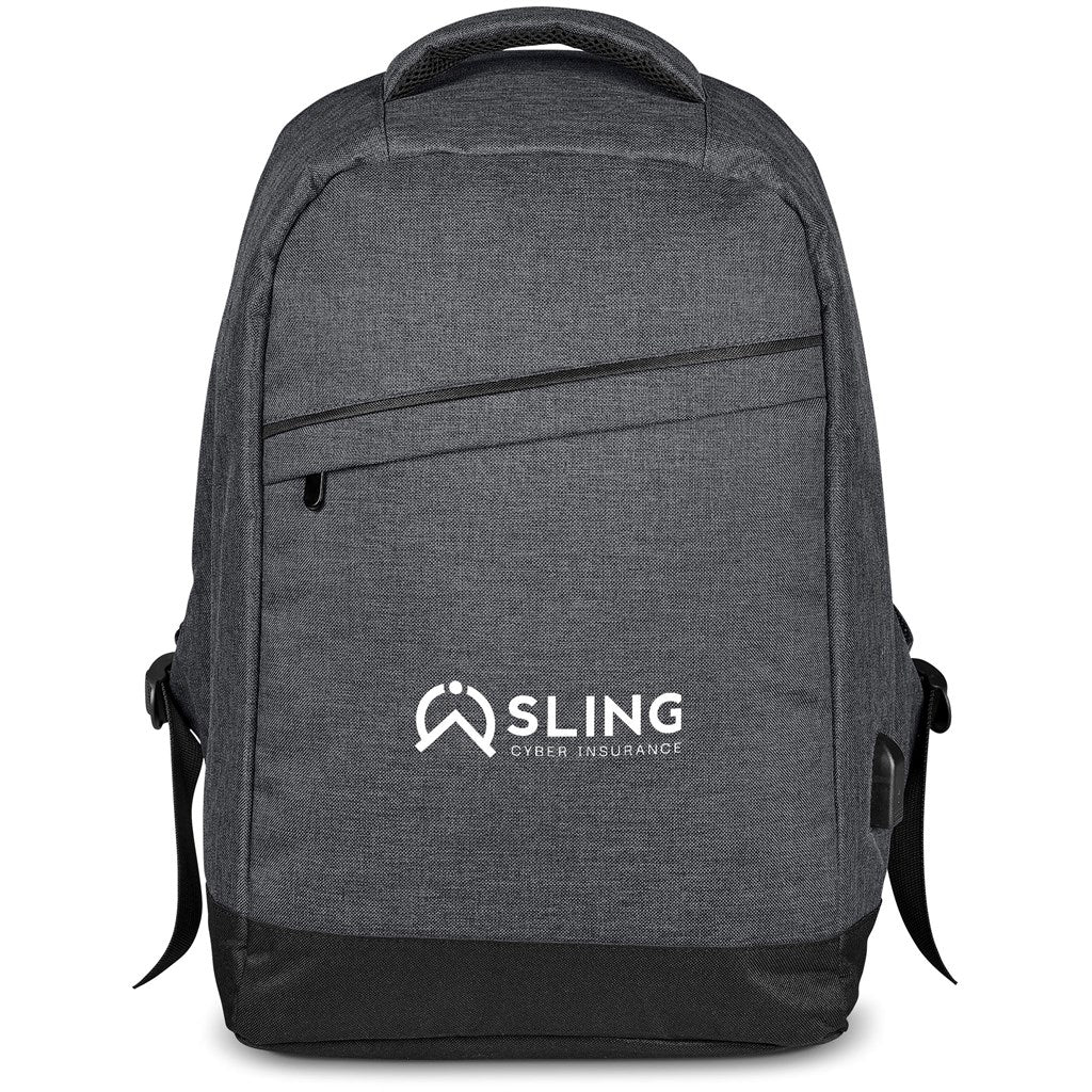 Swiss Cougar Munich Anti - Theft Laptop Backpack for Travelers - Brand your company Logo! Get a quote - Promo Lingo