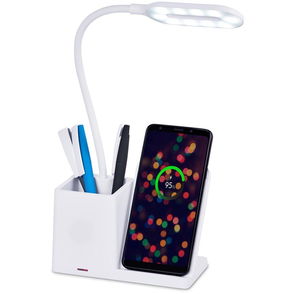 Swiss Cougar Ottawa Wireless Charger and Desk Lamp - Brand your company Logo! Get a quote - Promo Lingo