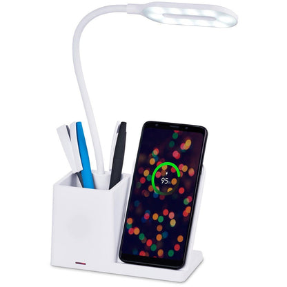 Swiss Cougar Ottawa Wireless Charger and Desk Lamp - Brand your company Logo! Get a quote - Promo Lingo