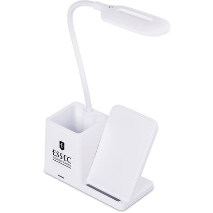 Swiss Cougar Ottawa Wireless Charger and Desk Lamp - Brand your company Logo! Get a quote - Promo Lingo