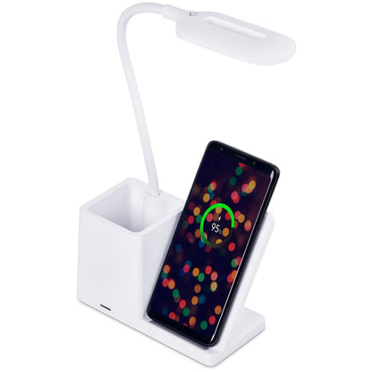 Swiss Cougar Ottawa Wireless Charger and Desk Lamp - Brand your company Logo! Get a quote - Promo Lingo
