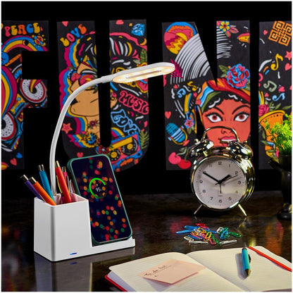 Swiss Cougar Ottawa Wireless Charger and Desk Lamp - Brand your company Logo! Get a quote - Promo Lingo