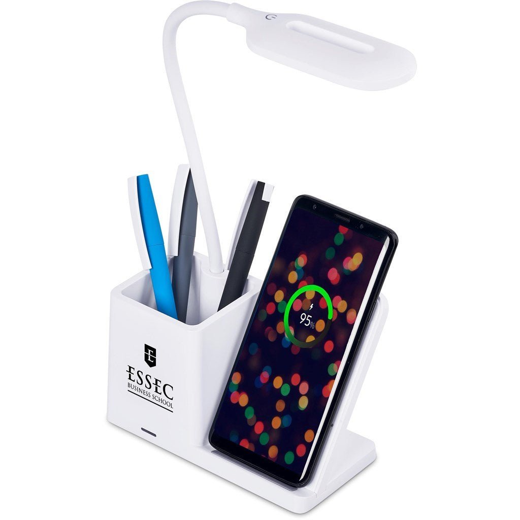 Swiss Cougar Ottawa Wireless Charger and Desk Lamp - Brand your company Logo! Get a quote - Promo Lingo