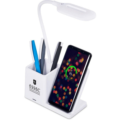 Swiss Cougar Ottawa Wireless Charger and Desk Lamp - Brand your company Logo! Get a quote - Promo Lingo