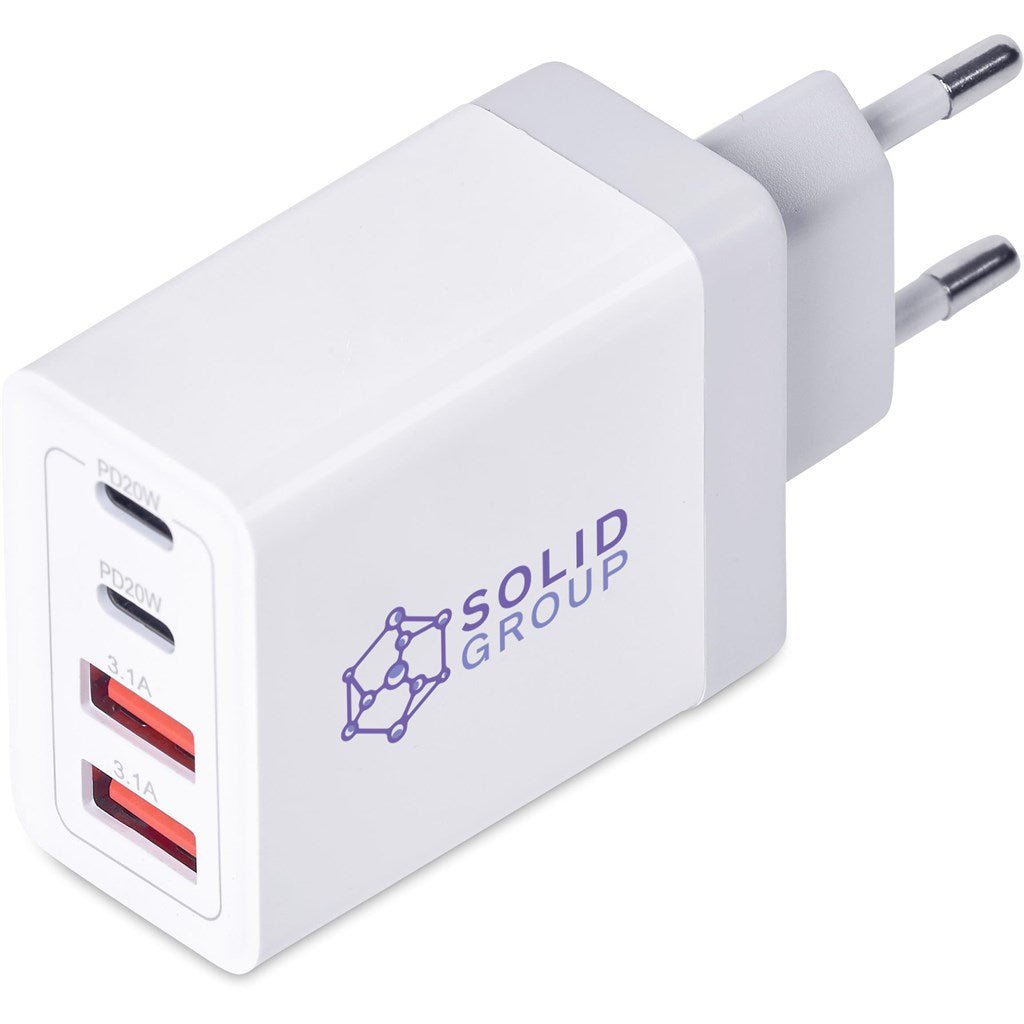 Swiss Cougar Portland Fast Wall Charger - Brand your company Logo! Get a quote - Promo Lingo