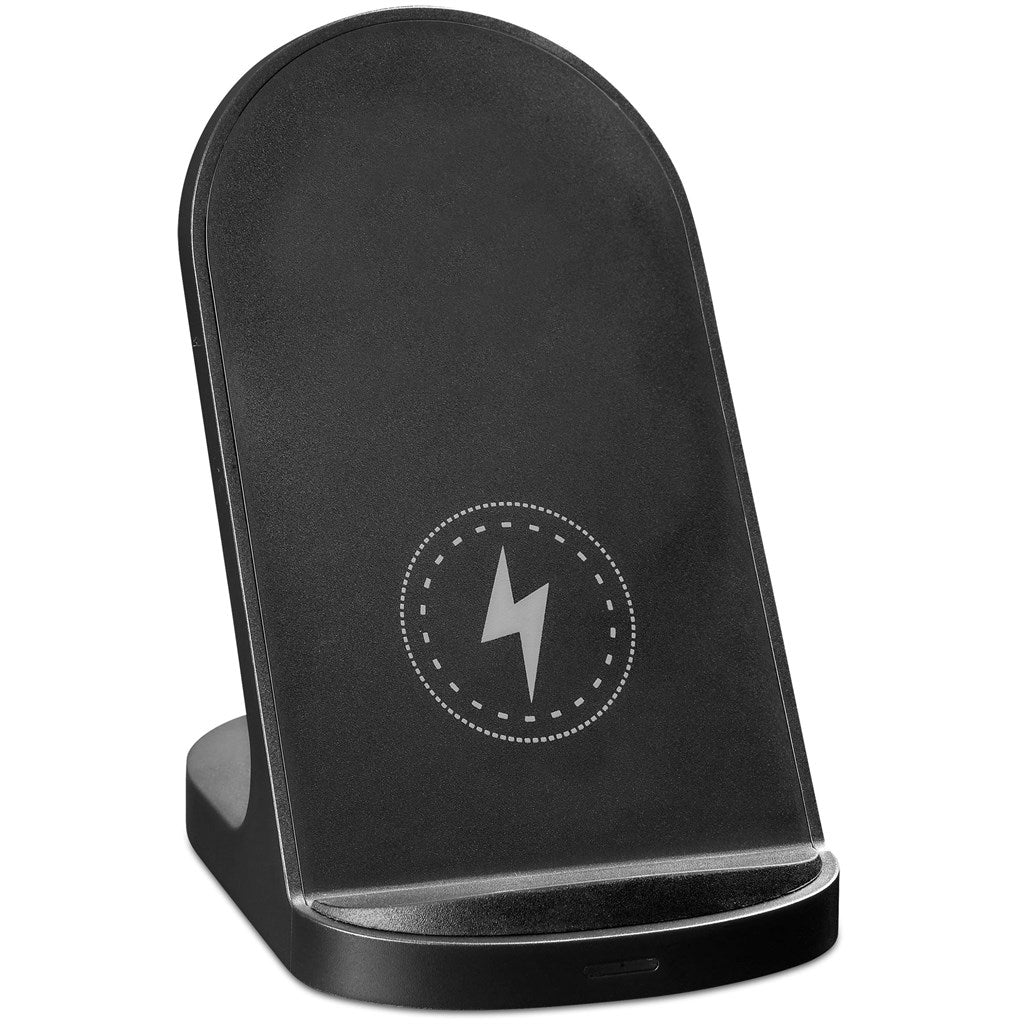Swiss Cougar Reno Wireless Charging Phone Stand - BL - Brand your company Logo! Get a quote - Promo Lingo