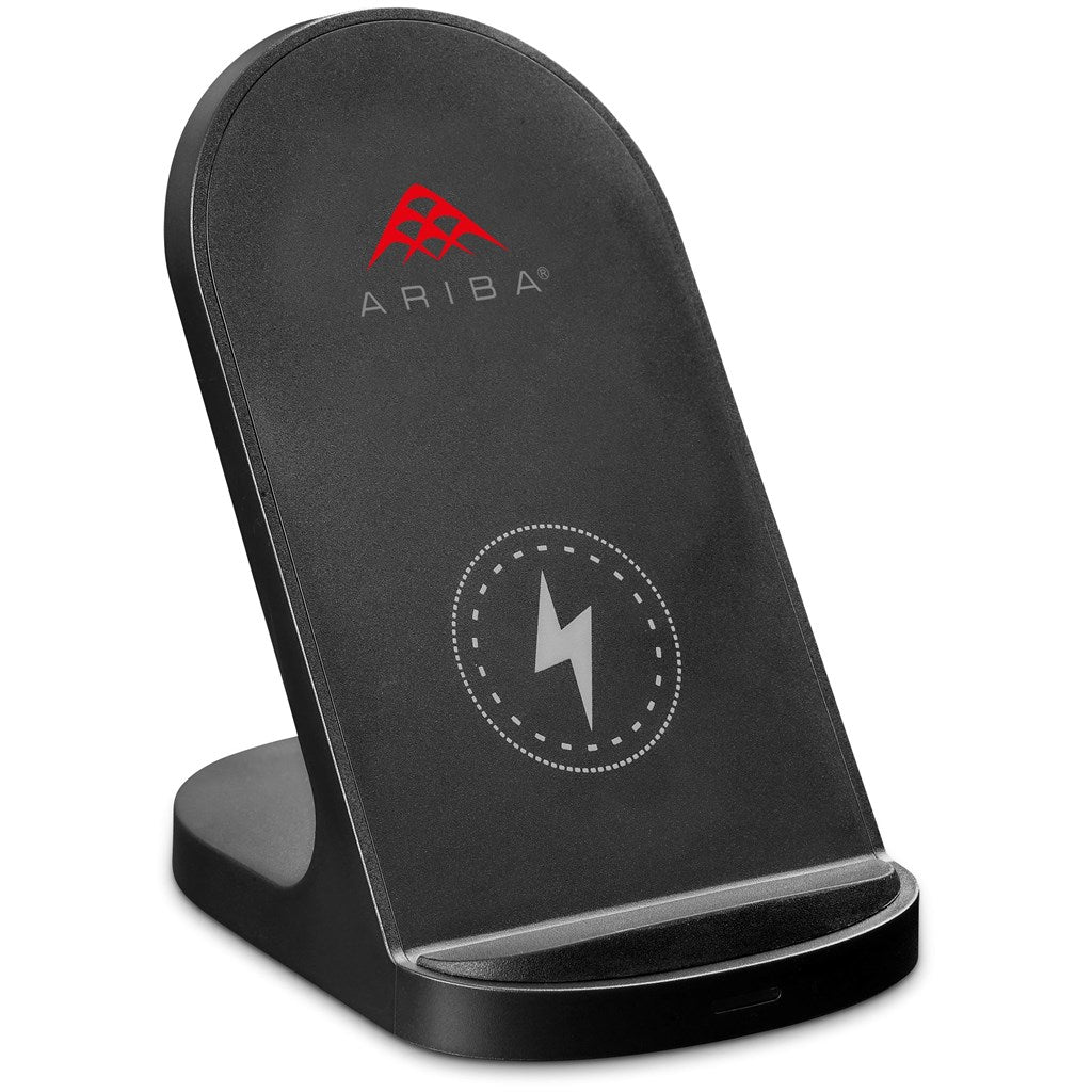Swiss Cougar Reno Wireless Charging Phone Stand - BL - Brand your company Logo! Get a quote - Promo Lingo
