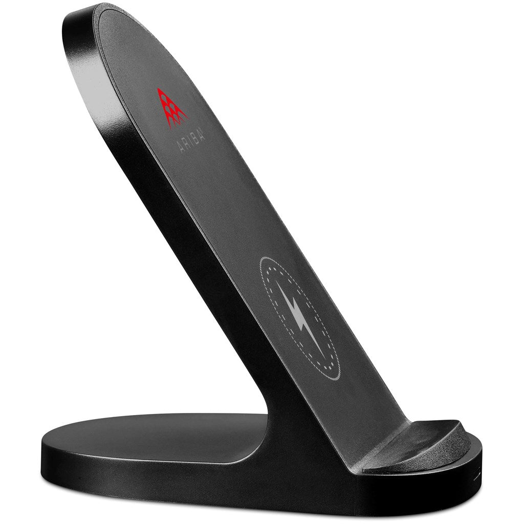 Swiss Cougar Reno Wireless Charging Phone Stand - BL - Brand your company Logo! Get a quote - Promo Lingo