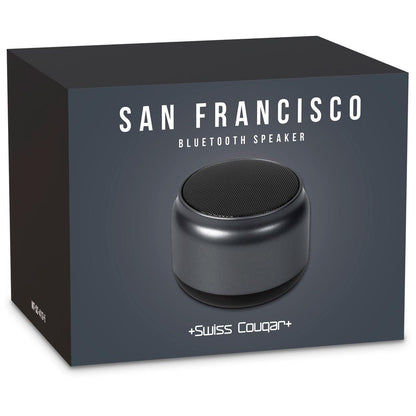 Swiss Cougar San Francisco Bluetooth Speaker - Brand your company Logo! Get a quote - Promo Lingo