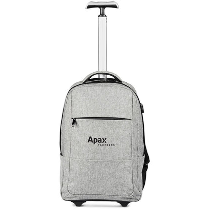 Swiss Cougar San Marino Laptop Trolley Backpack with USB Port for Business Travelers - Brand your company Logo! Get a quote - Promo Lingo
