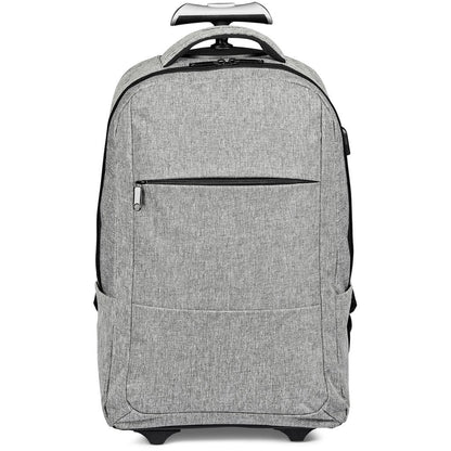 Swiss Cougar San Marino Laptop Trolley Backpack with USB Port for Business Travelers - Brand your company Logo! Get a quote - Promo Lingo
