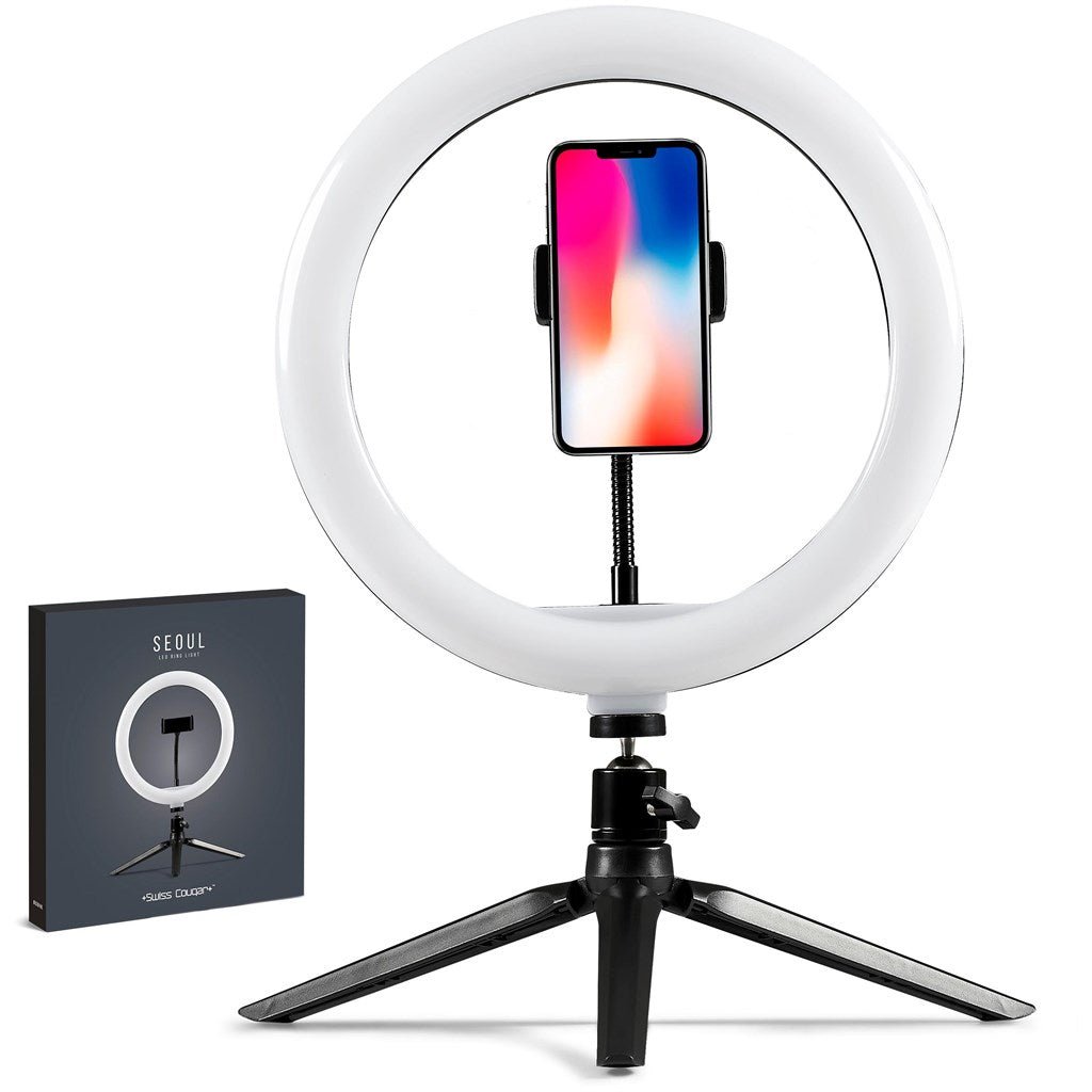 Swiss Cougar Seoul LED Ring Light Mobile Tech - Get the best branded items from - Promo Lingo