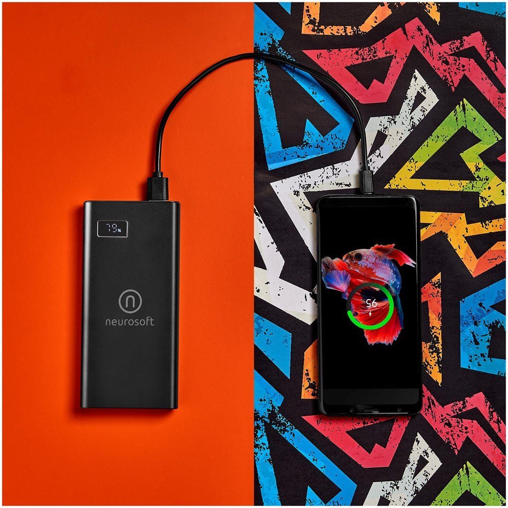 Swiss Cougar Shanghai Fast Charge 18W Power Bank – 10,000mAh - Brand your company Logo! Get a quote - Promo Lingo