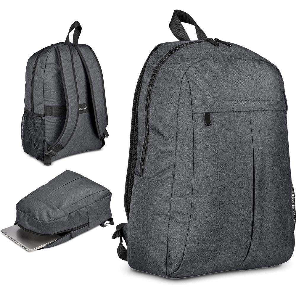 Swiss Cougar Stockholm Laptop Backpack with Padded Compartment for Professionals - Brand your company Logo! Get a quote - Promo Lingo