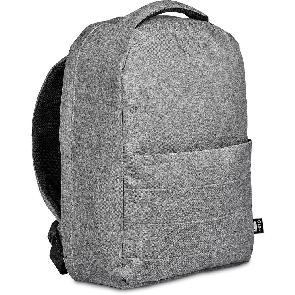 Swiss Cougar Tallinn Anti - Theft Recycled PET Laptop Backpack for Commuters - Brand your company Logo! Get a quote - Promo Lingo