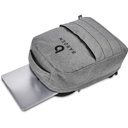 Swiss Cougar Tallinn Anti - Theft Recycled PET Laptop Backpack for Commuters - Brand your company Logo! Get a quote - Promo Lingo