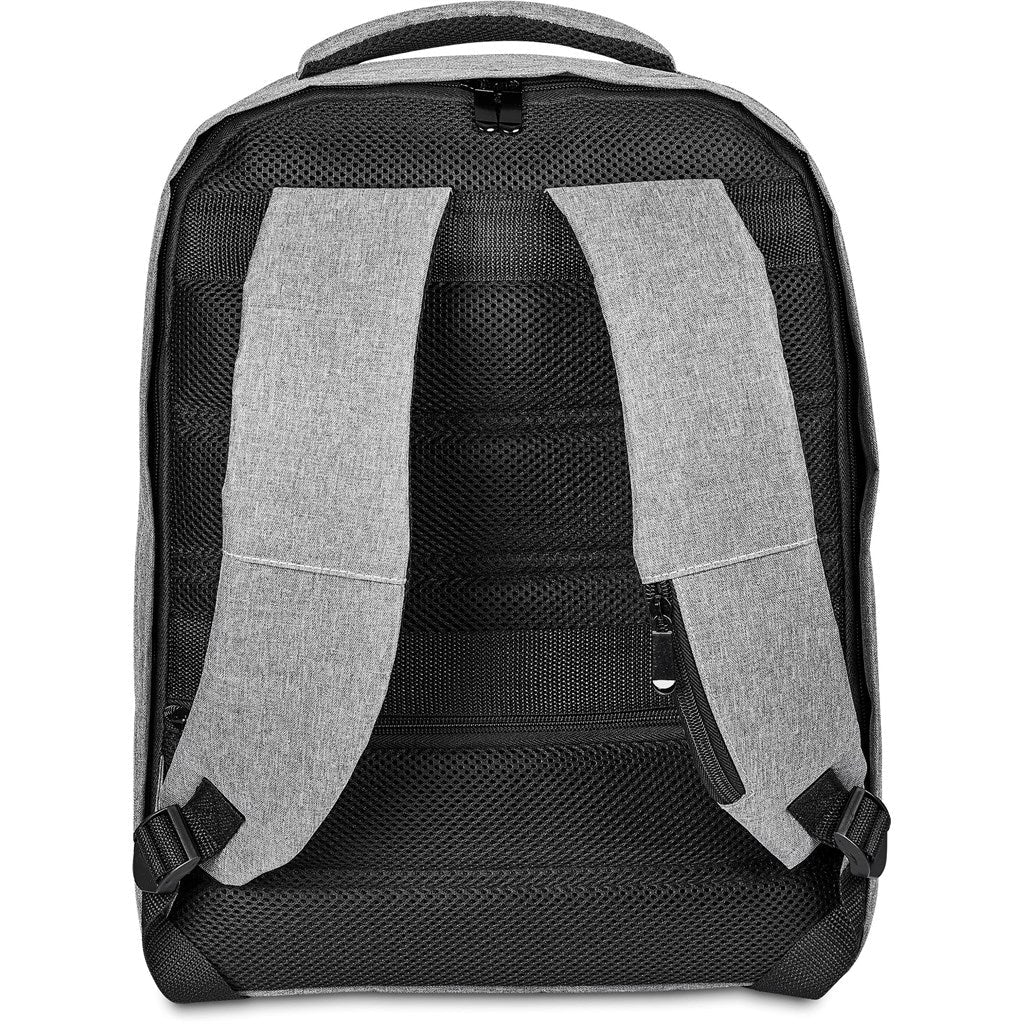 Swiss Cougar Tallinn Anti - Theft Recycled PET Laptop Backpack for Commuters - Brand your company Logo! Get a quote - Promo Lingo
