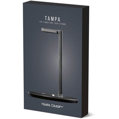 Swiss Cougar Tampa Tri Function Tech Stand - Brand your company Logo! Get a quote - Promo Lingo