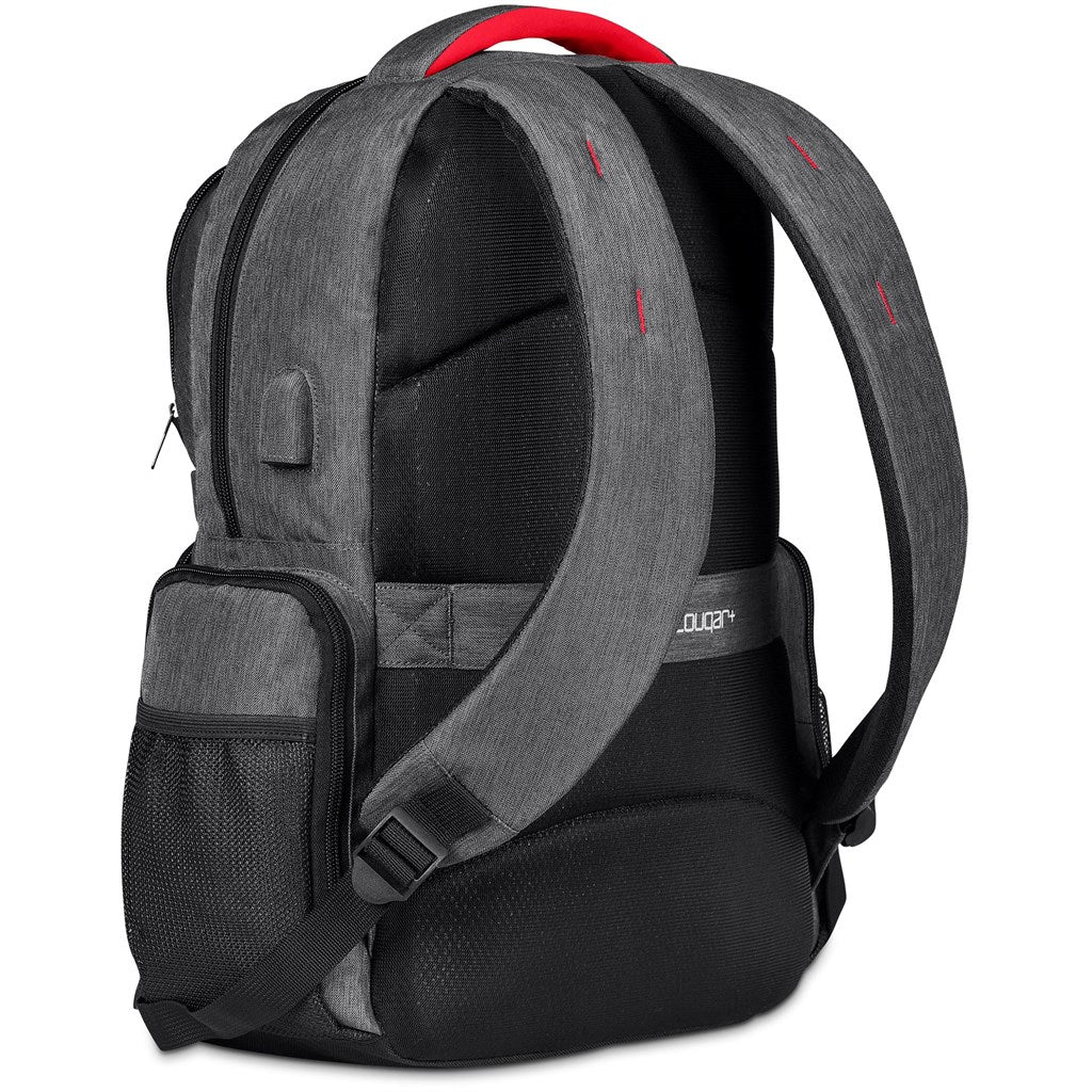 Swiss Cougar Valletta Laptop Backpack with USB Charging for Students - Brand your company Logo! Get a quote - Promo Lingo