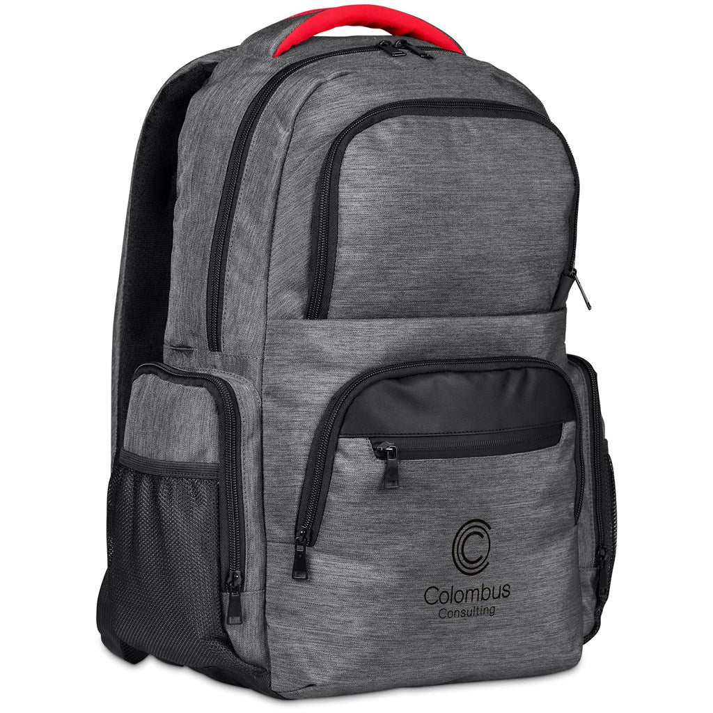 Swiss Cougar Valletta Laptop Backpack with USB Charging for Students - Brand your company Logo! Get a quote - Promo Lingo