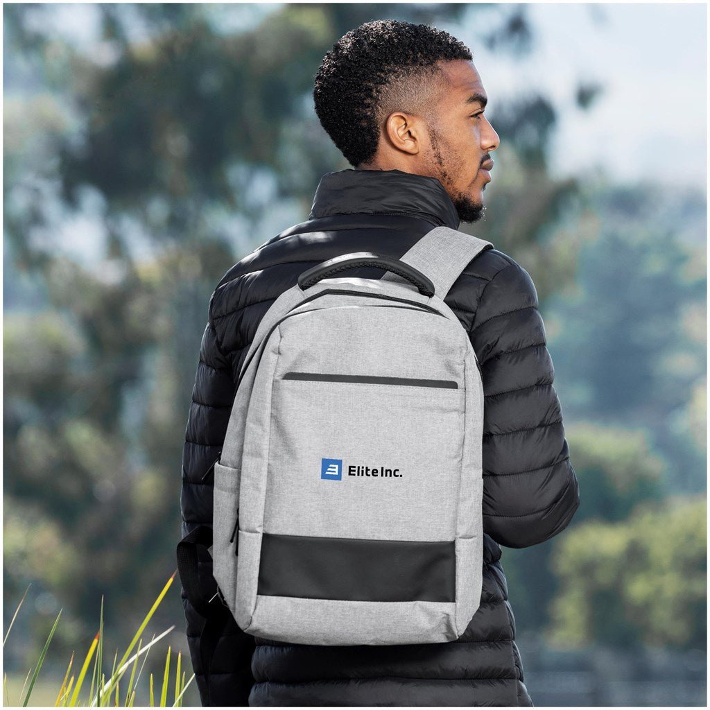 Swiss Cougar Zurich Laptop Backpack with Padded Compartment for Students - Brand your company Logo! Get a quote - Promo Lingo