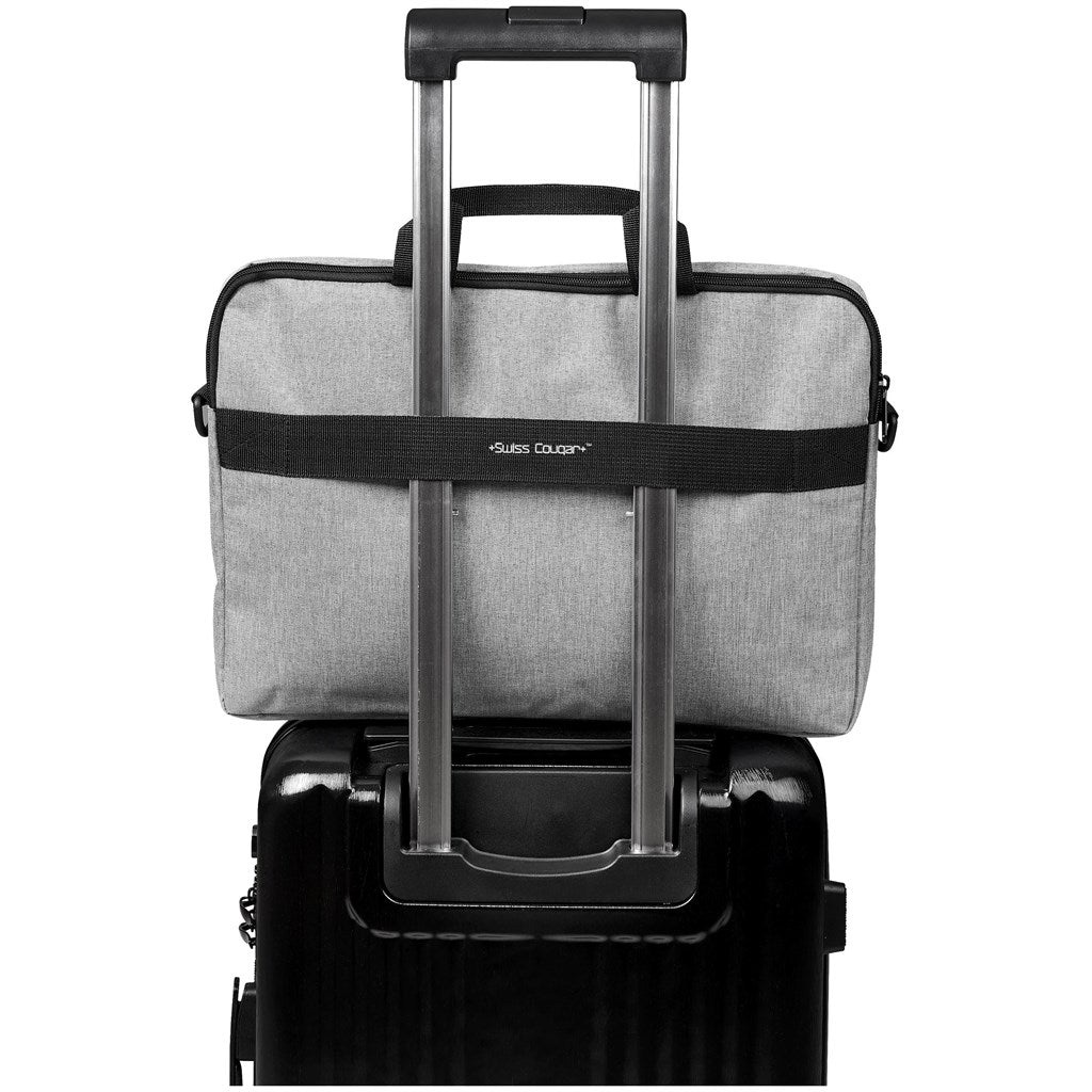 Swiss Cougar Zurich Laptop Bag with Padded Protection for Business Travelers - Brand your company Logo! Get a quote - Promo Lingo
