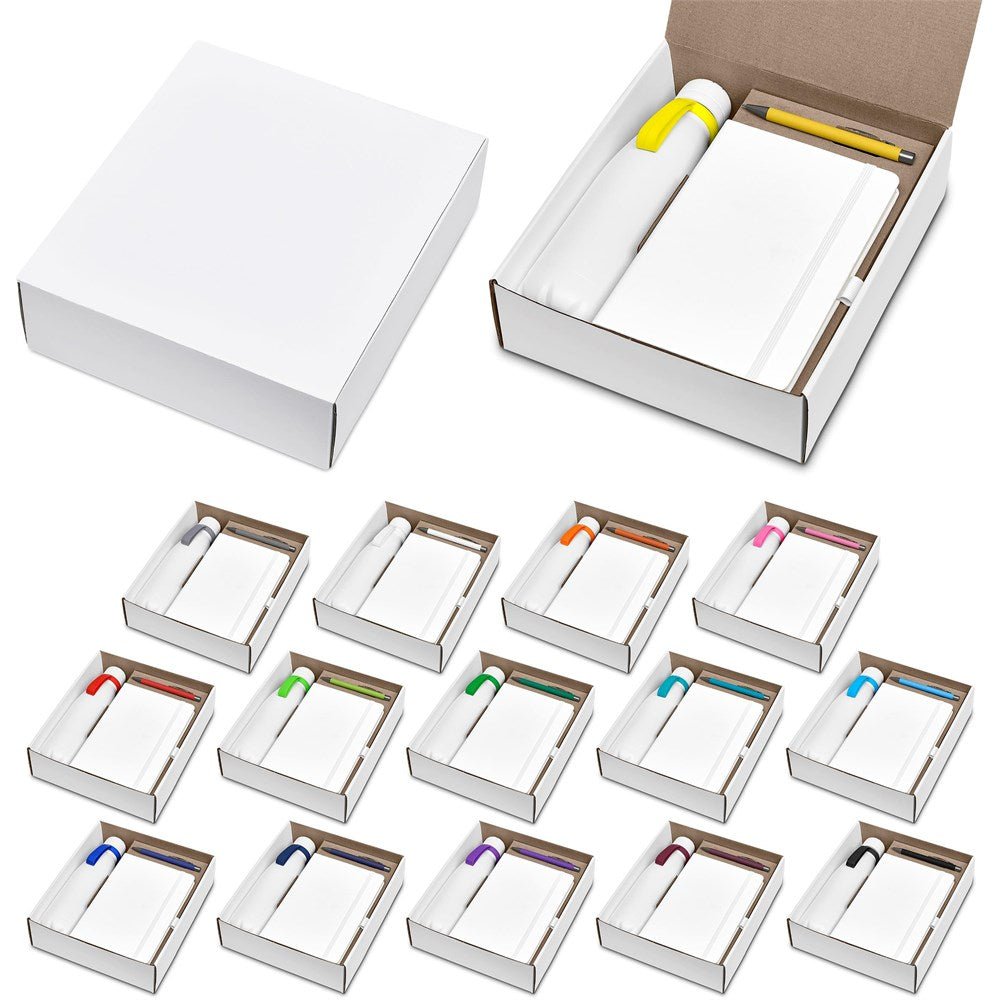Thompson White Gift Set - Brand your company Logo! Get a quote - Promo Lingo