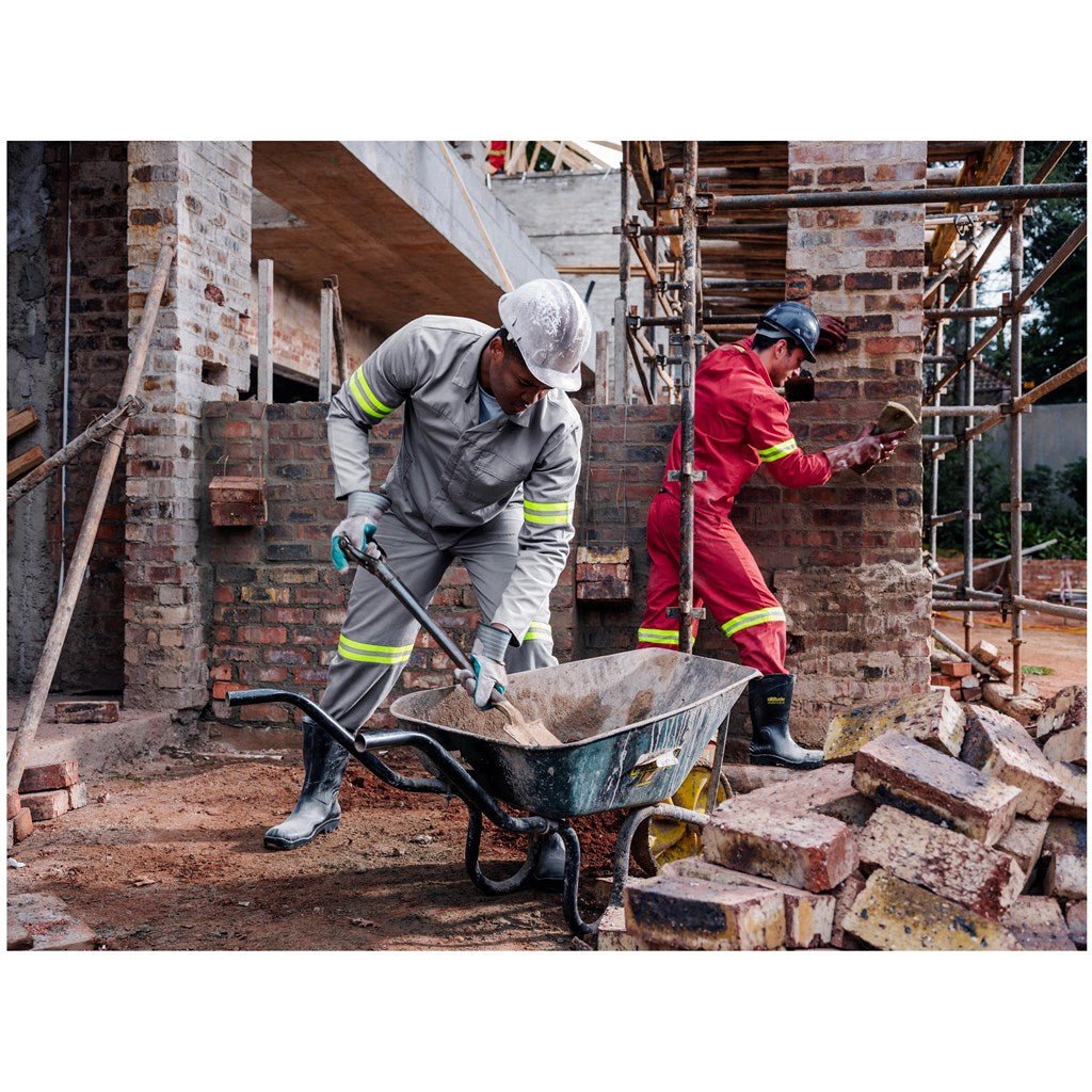 Trade Polycotton Conti Suit - Reflective Arms & Legs - Yellow Tape - Brand your company Logo! Get a quote - Promo Lingo