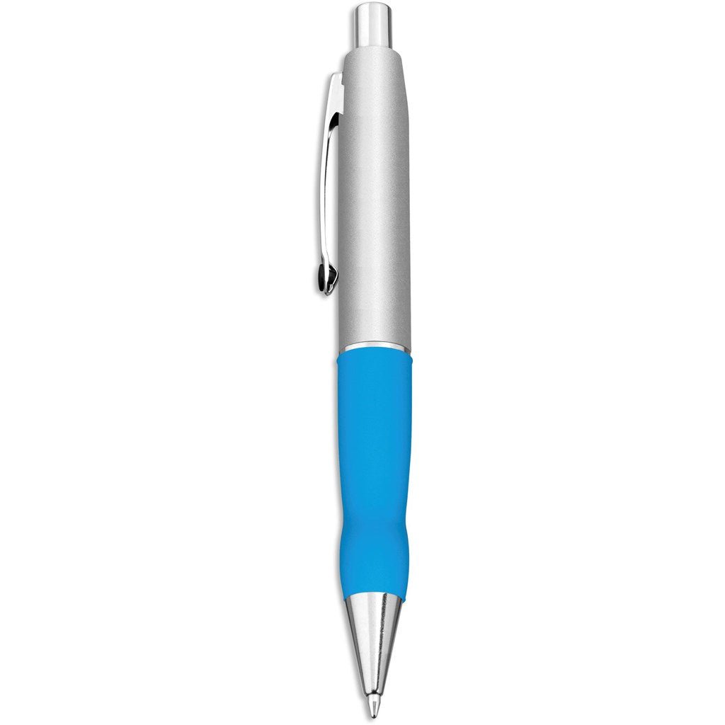 Turbo Tide Ball Pen - Light Blue - Brand your company Logo! Get a quote - Promo Lingo