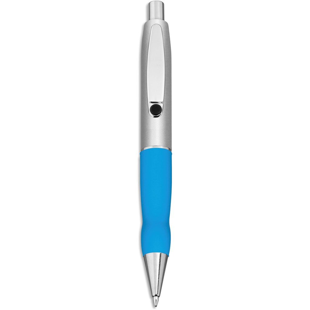 Turbo Tide Ball Pen - Light Blue - Brand your company Logo! Get a quote - Promo Lingo
