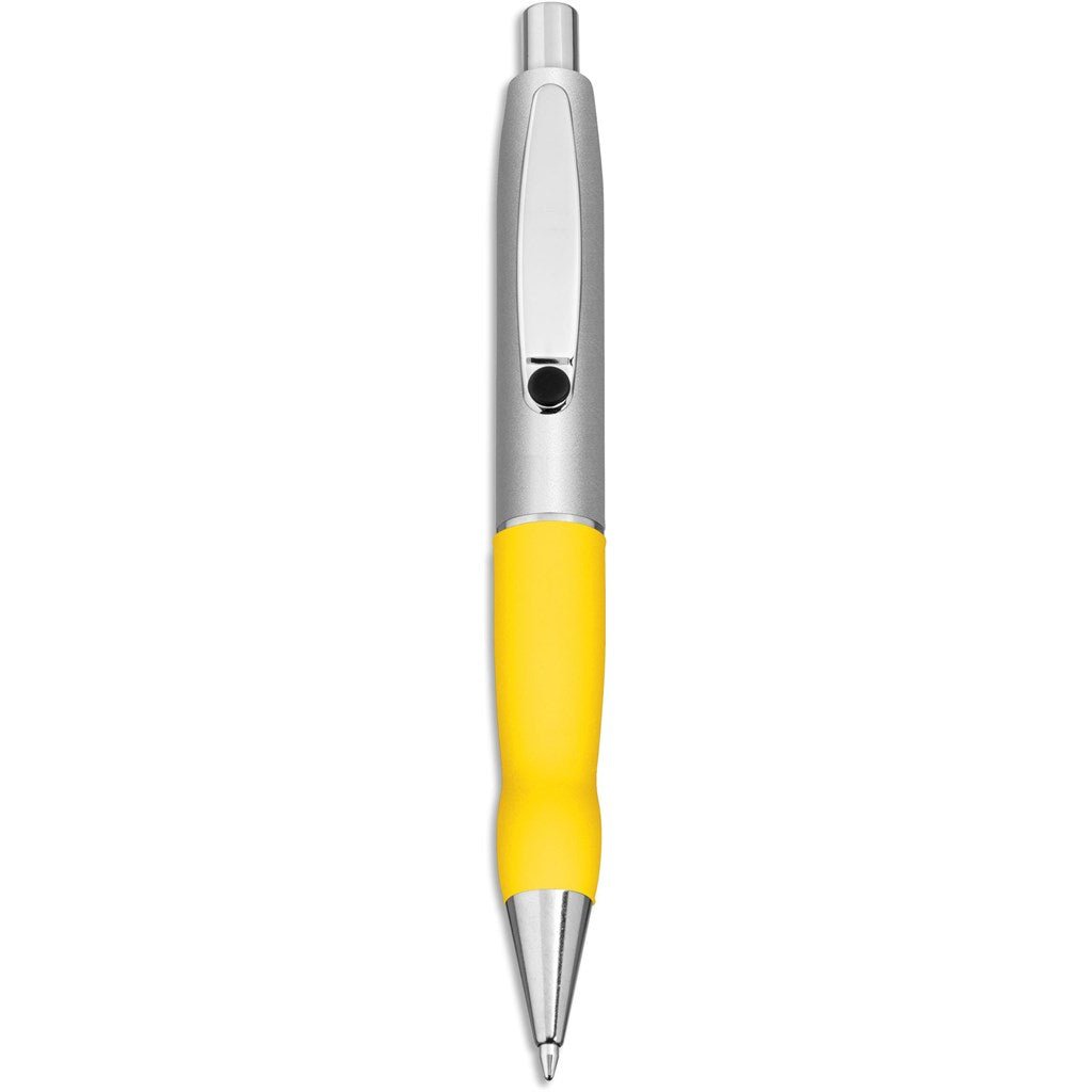 Turbo Tide Ball Pen - Yellow - Brand your company Logo! Get a quote - Promo Lingo