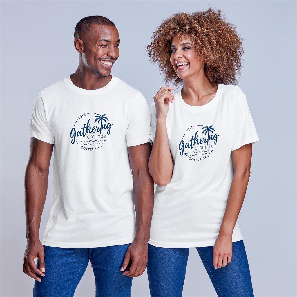 Unisex Recycled Promo T-Shirt - Brand your company Logo! Get a quote - Promo Lingo