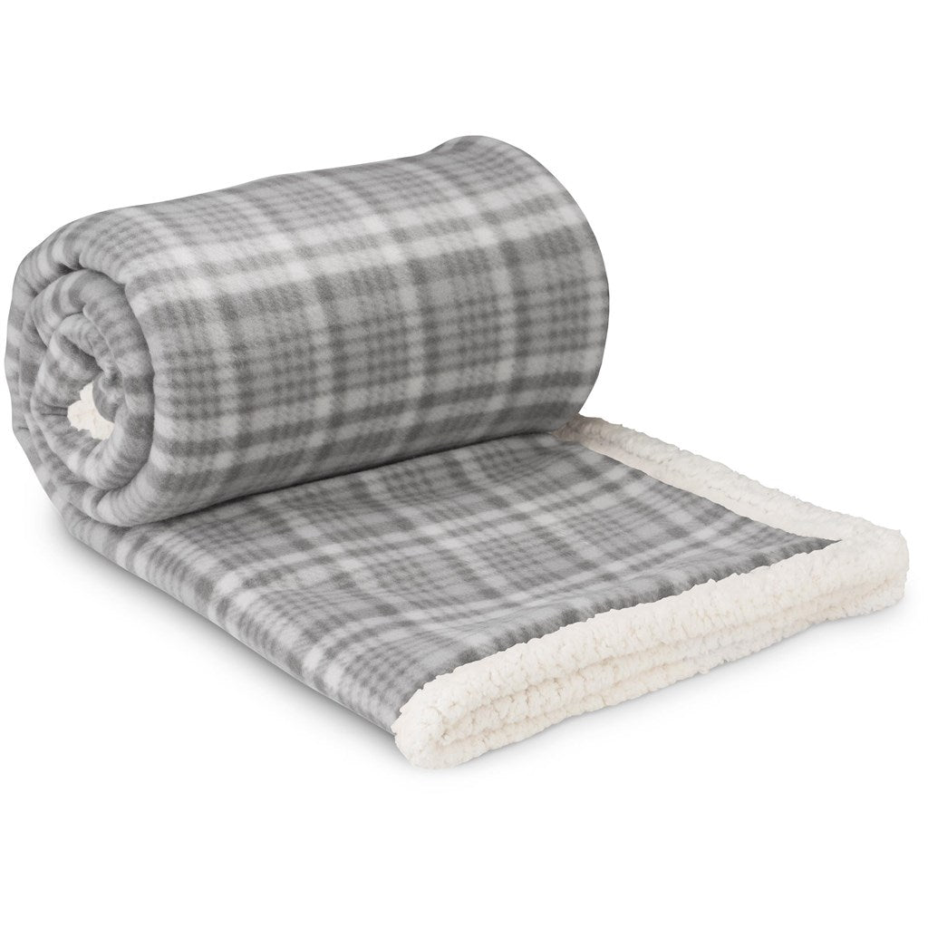 US Basic Everest Sherpa Fleece Blanket - Brand your company Logo! Get a quote - Promo Lingo