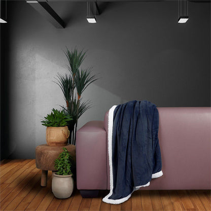 US Basic Mckinley Sherpa Fleece Blanket - Brand your company Logo! Get a quote - Promo Lingo