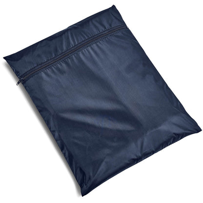 Weather Polyester/PVC Rainsuit - Navy - Brand your company Logo! Get a quote - Promo Lingo