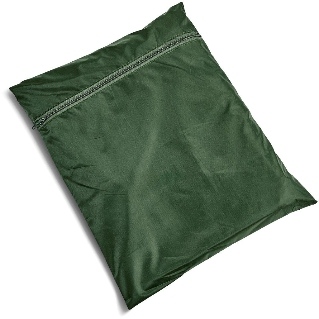 Weather Polyester/PVC Rainsuit - Olive - Brand your company Logo! Get a quote - Promo Lingo