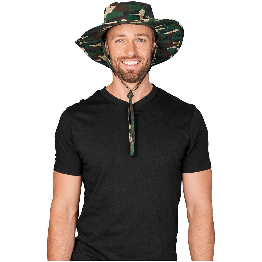 Wilderness Bush Hat - Durable, Breathable, Perfect for Adventures - Brand your company Logo! Get a quote - Promo Lingo