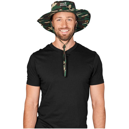 Wilderness Bush Hat - Durable, Breathable, Perfect for Adventures - Brand your company Logo! Get a quote - Promo Lingo