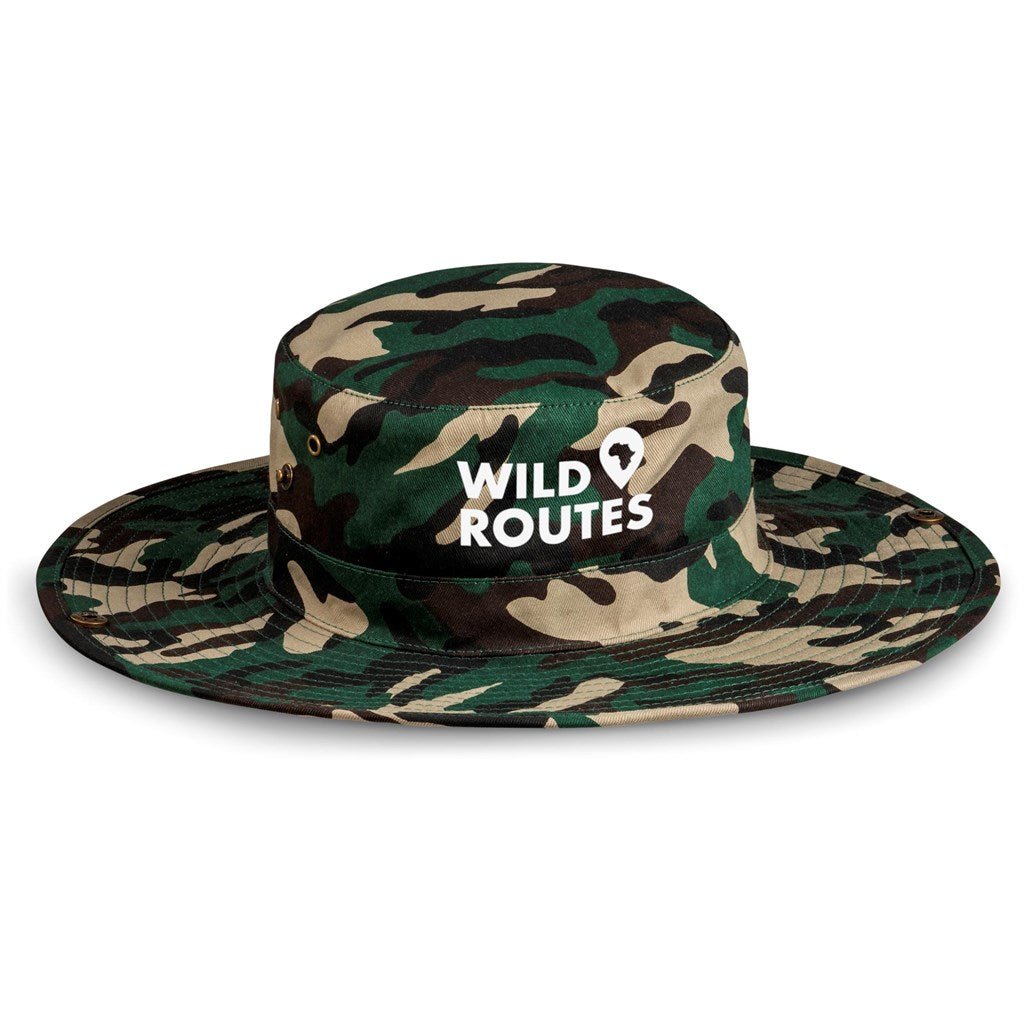 Wilderness Bush Hat - Durable, Breathable, Perfect for Adventures - Brand your company Logo! Get a quote - Promo Lingo