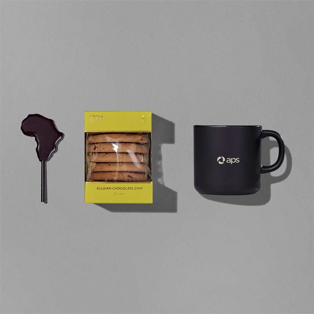 Yatta Artisan Array Hamper with Mug and Biscuits Delight - Brand your company Logo! Get a quote - Promo Lingo